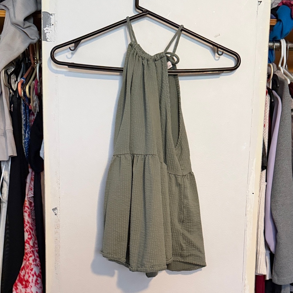 SO Olive Green Women's Romper